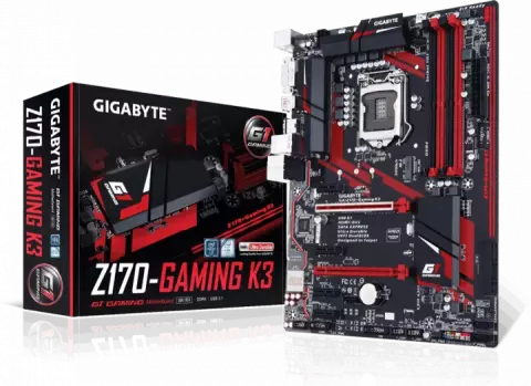 مادربرد  GIGABYTE مدل  GA-Z170-GAMING K3 REV 1.0