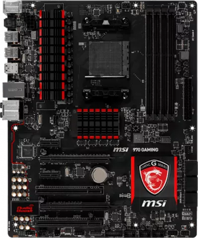 مادربرد MSI مدل AMD 970 970 GAMING