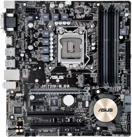 مادربرد Asus DDR3 مدل H170M-E D3