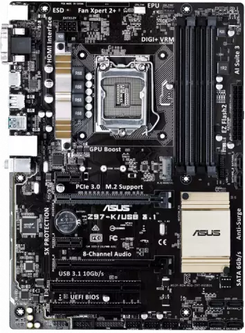 مادربرد Asus DDR3 مدل Z97-K/USB3.1