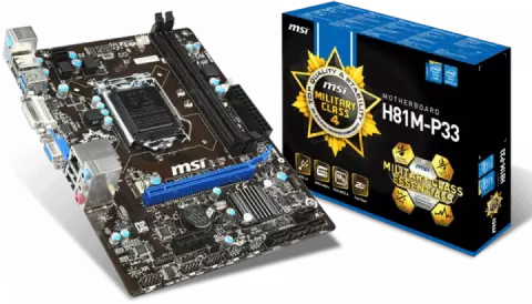 مادربرد  MSI مدل  H81M-P33