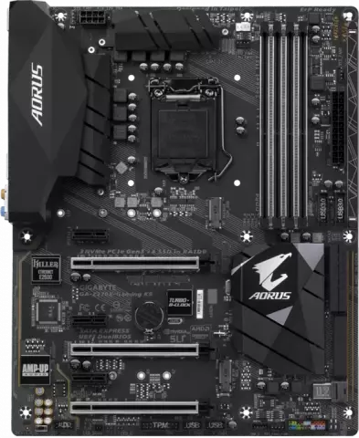 مادربرد Gigabyte DDR4 مدل GAMING K5 GA-Z270X-REV 1.0