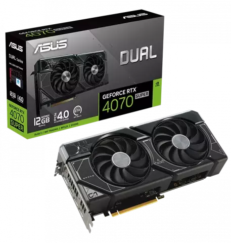 کارت گرافیک ASUS مدل Dual GeForce RTX 4070 SUPER 12GB GDDR6X