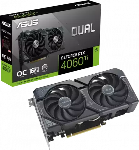 کارت گرافیک  ASUS مدل  Dual GeForce RTX 4060 Ti OC Edition 16GB GDDR6