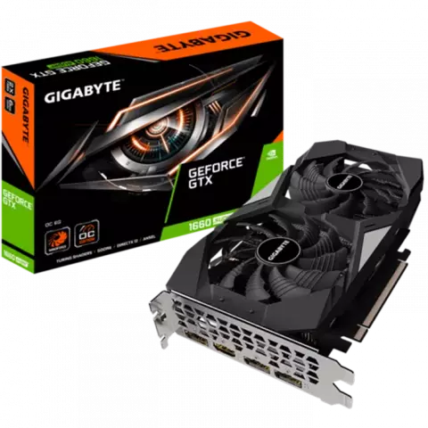 کارت گرافیک  GIGABYTE مدل  GeForce GTX 1660 SUPER OC 6G