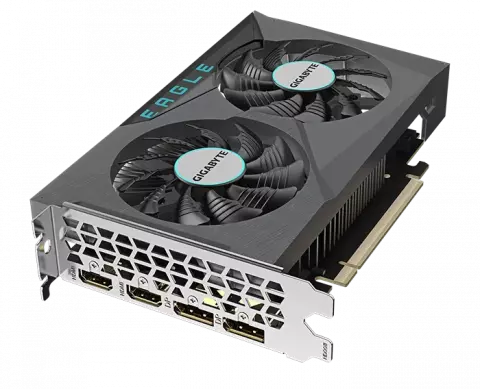 کارت گرافیک GIGABYTE مدل GeForce RTX 3050 EAGLE OC 6G