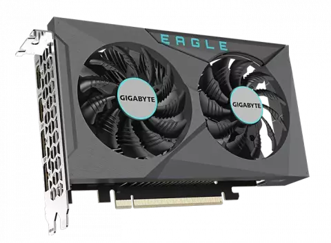 کارت گرافیک  GIGABYTE مدل  GeForce RTX 3050 EAGLE OC 6G