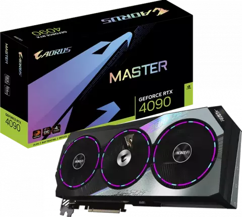 کارت گرافیک GIGABYTE مدل AORUS GeForce RTX 4090 MASTER 24G