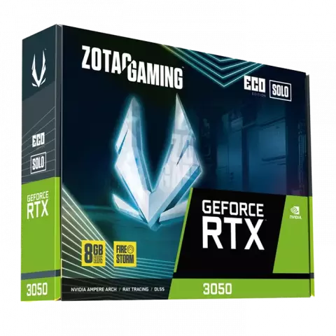 کارت گرافیک Zotac مدل Gaming GEFORCE RTX 3050 ECO SOLO 8GB