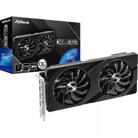 کارت گرافیک Asrock مدل Asrock Intel Arc A750 Challenger D OC 8GB