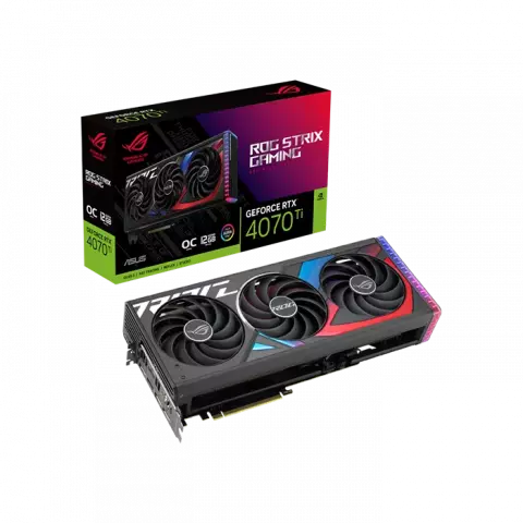 کارت گرافیک ASUS مدل ROG Strix GeForce RTX 4070 Ti 12GB GDDR6X OC Edition