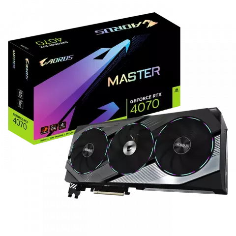 کارت گرافیک  GIGABYTE مدل  AORUS GeForce RTX 4070 MASTER 12G