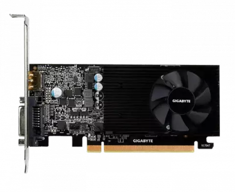 کالا Gigabyte مدل GT1030 LOW PROFILE 2G GV-N1030D5-2GL 2GB GDDR5 64BIT AVAJANG