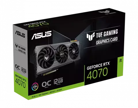 کارت گرافیک  ASUS مدل  TUF Gaming GeForce RTX 4070 12GB GDDR6X OC Edition