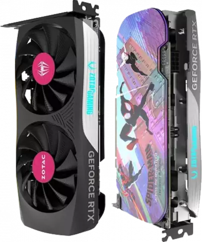 کارت گرافیک Zotac مدل GAMING GeForce RTX 4060 Ti 8GB Twin Edge OC SPIDER-MAN