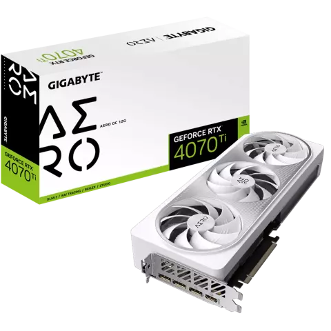 کارت گرافیک  GIGABYTE مدل  RTX 4070 Ti AERO OC 12G