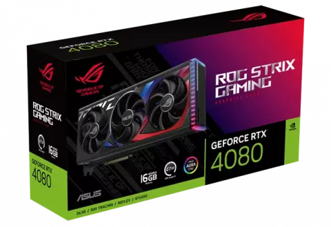 کارت گرافیک ASUS مدل ROG STRIX-RTX4080-16G-GAMING