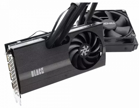کارت گرافیک INNO3D مدل RTX 3080 ICHILL BLACK LHR