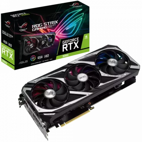 کارت گرافیک ASUS مدل ROG-STRIX-RTX3060-12G-V2-GAMING