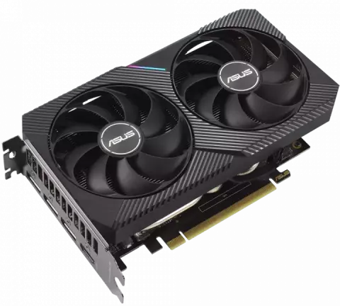 کارت گرافیک ASUS مدل DUAL-RTX3060TI-8G-MINI-V2