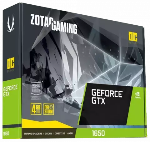 کارت گرافیک Zotac مدل GAMING GTX1650 OC EDITION