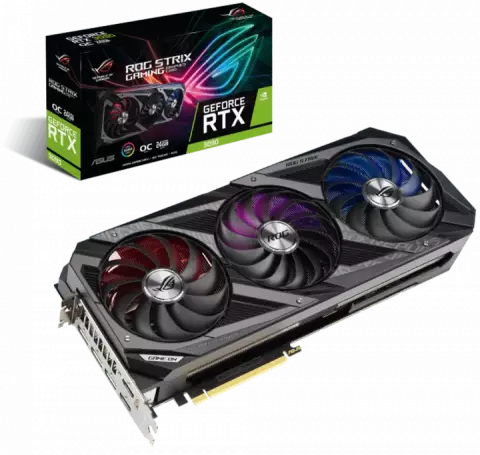 کارت گرافیک ASUS مدل ROG-STRIX GAMING RTX3090-O24G