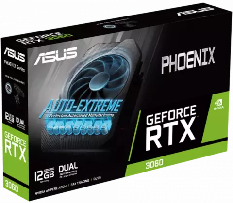 کارت گرافیک ASUS مدل PH-RTX3060-12G