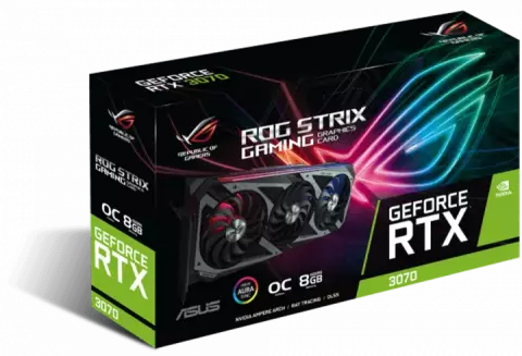 کارت گرافیک ASUS مدل ROG-STRIX-RTX3070-O8G-GAMING