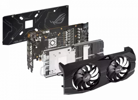 کارت گرافیک ASUS مدل ROG-STRIX-RX5500XT-O8G-GAMING