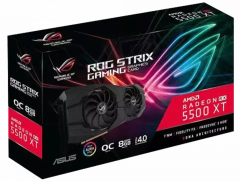 کارت گرافیک ASUS مدل ROG-STRIX-RX5500XT-O8G-GAMING