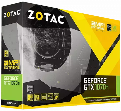 کارت گرافیک 8گیگابایت Zotac مدل GEFORCE GTX 1070 TI AMP! EXTREME