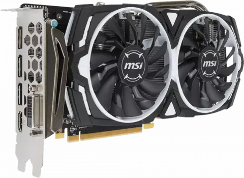 کارت گرافیک 4گیگابایت MSI مدل RADEON RX 570 ARMOR 4G OC