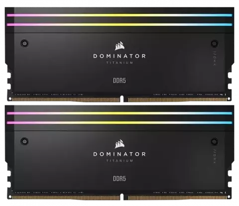 رم دسکتاپ (16GB*2) 32 گیگابایت Corsair مدل DOMINATOR TITANIUM RGB DDR5 6000MHz