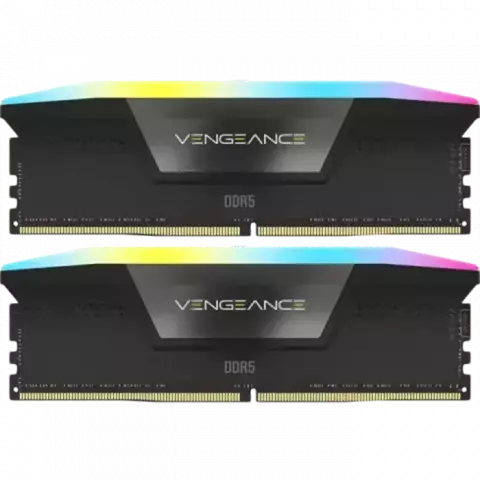 رم دسکتاپ (48GB*2) 96 گیگابایت Corsair مدل VENGEANCE RGB DDR5 6600MHz