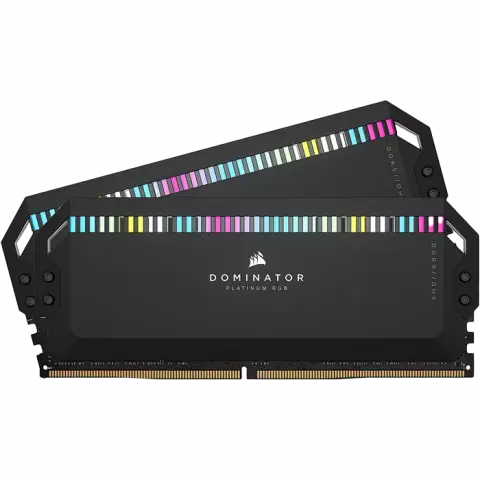 رم دسکتاپ (16GB*2) 32 گیگابایت Corsair مدل DOMINATOR PLATINUM RGB DDR5 5600MHz