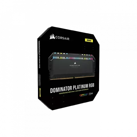 رم دسکتاپ (16GB*2) 32 گیگابایت Corsair مدل DOMINATOR PLATINUM RGB DDR5 5600MHz