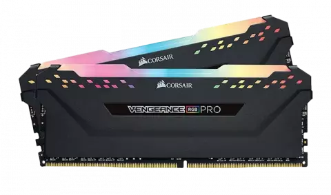 رم دسکتاپ (16GB*2) 32 گیگابایت Corsair مدل VENGEANCE RGB PRO DDR4 4000MHz