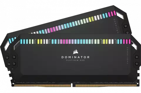 رم دسکتاپ (32GB*2) 64 گیگابایت Corsair مدل DOMINATOR PLATINUM RGB DDR5 6400MHz