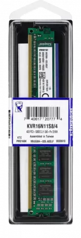 رم دسکتاپ (2GB*1) 2 گیگابایت Kingston مدل KVR16N11/2 DDR3 1600MHz