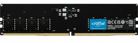 رم دسکتاپ (32GB*1) 32 گیگابایت Crucial مدل CT32G56C46U5 DDR5 5600MHz