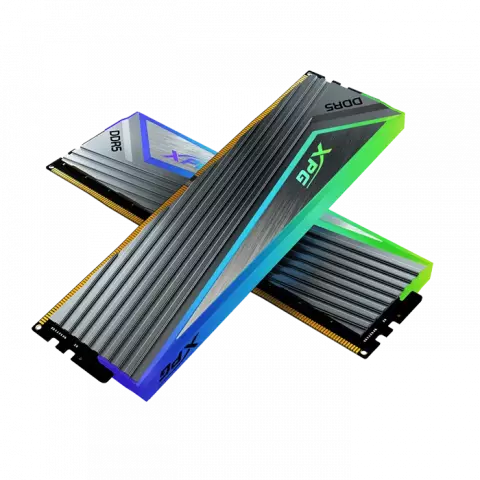 رم دسکتاپ (16GB*2) 32 گیگابایت Adata مدل XPG CASTER RGB DDR5 6000MHz