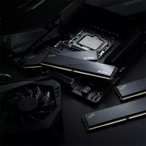 رم دسکتاپ (8GB*1) 8 گیگابایت Adata مدل XPG Hunter DDR5 5200MHz