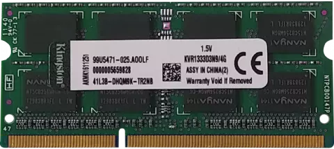 رم کامپیوتر 4 گیگابایت Kingston مدل KVR1333D3N9/4G