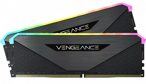 رم دسکتاپ (16GB*2) 32 گیگابایت Corsair مدل VENGEANCE RGB RT DDR4 3600MHz