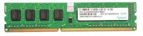 رم دسکتاپ (4GB*1) 4 گیگابایت Apacer مدل AU04GFA60CATBGC DDR3 1333MHz