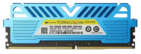 16GB 3200 TWINMOS TORNADOX6 MDD416GB3200DBBX6 DDR4 SAZGAR PC RAM