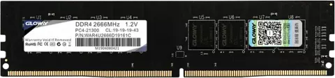 8GB 2666 GLOWAY WAR4U2666D19081C DDR4 TABA PC RAM