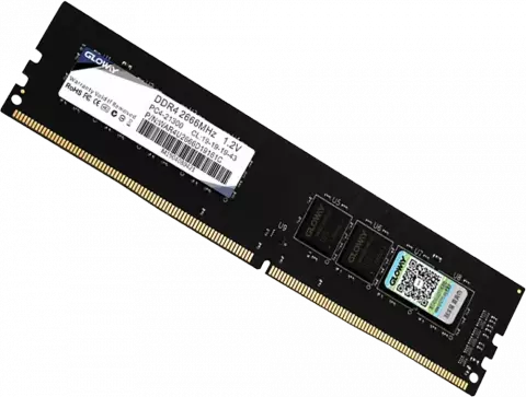 رم دسکتاپ (8GB*1) 8 گیگابایت Gloway مدل WAR DDR4 2666 (2400)MHz