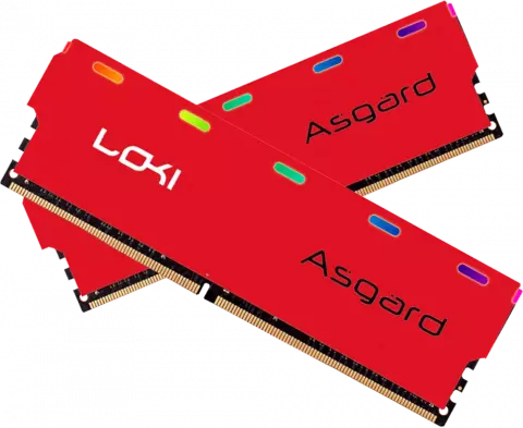 رم دسکتاپ (8GB*2) 16 گیگابایت Asgard مدل Loki W1 DDR4 3200MHz