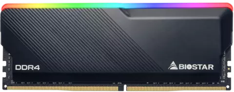 رم دسکتاپ 8 گیگابایت Biostar مدل RGB GAMING X DDR4 3600MHz
